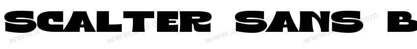 Scalter Sans Bold Sl字体转换 Scalter Sans Bold Sl字体转换